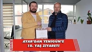 Ayar, Yenigün’ü tebrik etti