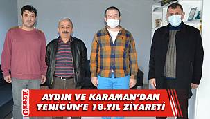 Aydın ve Karaman, yeni yaş heyecanımıza ortak oldu