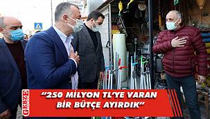 Büyükakın, esnafın yanında olduklarını yineledi