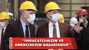 Büyükakın, Türkiye’nin ihracat başarısına değindi