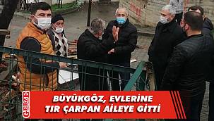 Büyükgöz'den Sarıoğlu ailesine geçmiş olsun ziyareti