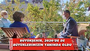 Büyükşehir, büyüklerimiz için seferber oldu