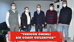 Çakmak, gazetemizin 18.yılını kutladı