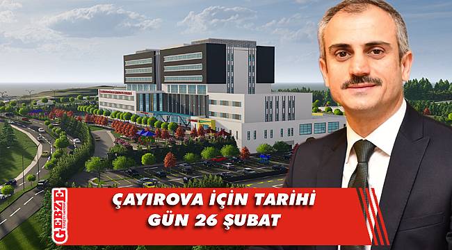 Çayırova Devlet Hastanesi'nin ihale tarihi açıklandı
