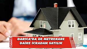 Darıca'da 3+1 daire icradan satılık