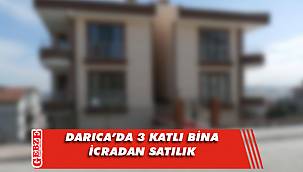 Darıca'da 3 katlı bina icradan satılık