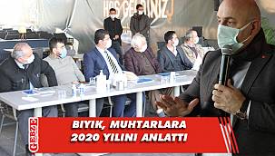 Darıca protokolü, muhtarlarla bir araya geldi