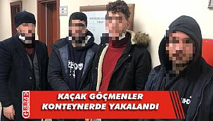 Dilovası'nda 4 düzensiz göçmen yakalandı