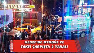 Gebze'de yürekleri ağza getiren kaza; 3 yaralı 