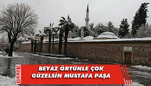 Gebze'nin tarihi simgesi de beyazlar içinde