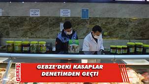 Gebze zabıtasının denetimleri sürüyor