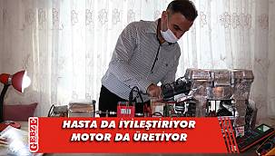 Gebzeli doktor elektrik motoru üretti