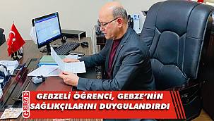 Gebzeli öğrencilerden sağlık çalışanlarına teşekkür
