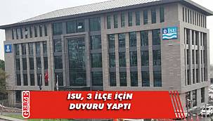 İSU dere ıslahı, kanalizasyon ve içmesuyu inşaatı yaptıracak