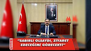 Kaymakam Güler, Orhan'ın 'iade-i ziyaret' eleştirisine yanıt verdi