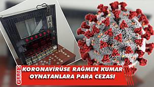 Kocaeli'nde kumar oynatanlara ceza