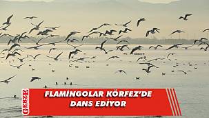 Körfez'de görenleri büyüleyen eşsiz manzara