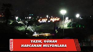 Macera Parkı'nın ışıkları bile düzgün yanmıyor