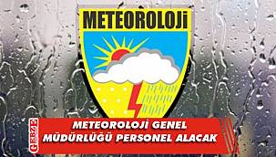 Meteoroloji Genel Müdürlüğü, sözleşmeli personel alacak