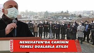 Nenehatun’da önce cami sonra Kent Park