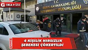 Sahte plakalı azılı hırsızlar Gebze polisinden kaçamadı