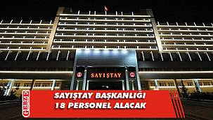 Sayıştay Başkanlığı 18 sözleşmeli personel alacak