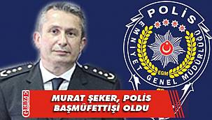 Şeker, 1. sınıf emniyet müdürü oldu