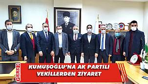 Şeker ve Yaman'dan Kumuşoğlu'na ziyaret