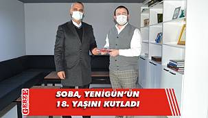 Soba'dan yeni yaş tebriki
