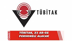 TÜBİTAK, 23 Ar-Ge personeli alacak