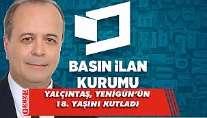 Yalçıntaş'tan gazetemize yeni yaş mesajı