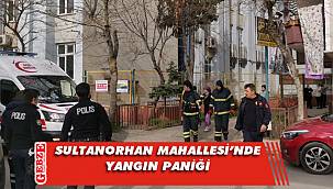 Yangından etkilenen 2 kişi ayakta tedavi edildi