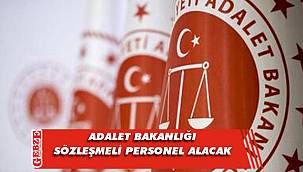 Adalet Bakanlığı, sözleşmeli personel alacak