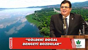 Başaran'dan Sapanca Gölü açıklaması