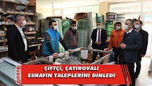 Başkan Çiftçi'den esnaf turu
