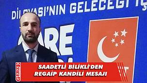 Bilikli, Regaip Kandili’ni kutladı