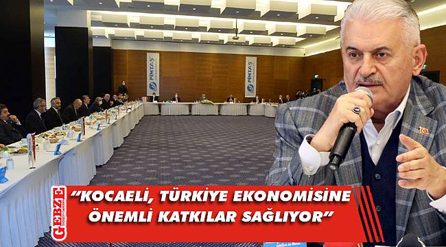 Binali Yıldırım, Çayırova'da sanayicilerle buluştu