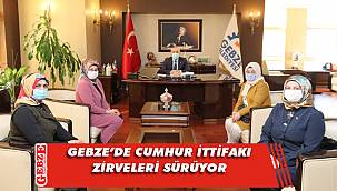 Boztaş ve ekibi, Büyükgöz'ü ziyaret etti