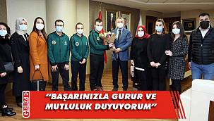 Büyükakın, EKPSS’ye hazırlanan öğrencileri konuk etti