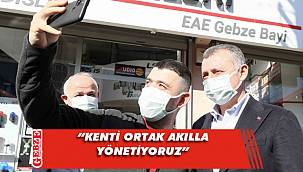 Büyükakın, Gebze'deki ziyaretlerinde konuştu