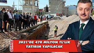 Büyükakın, İSU'nun 2021 yatırımları hakkında konuştu