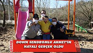 Büyükakın, minik Ahmet’in hayalini gerçek yaptı