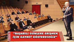 Büyükgöz, zabıta personeliyle toplantı yaptı