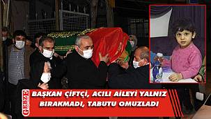 Çiftçi, o ailenin acısına ortak oldu