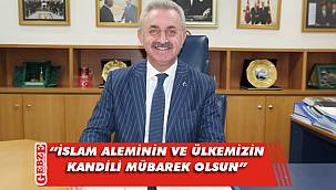 Çiler’den Regaip Kandili mesajı