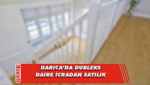 Darıca’da 109 metrekare dubleks daire icradan satılık