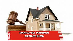 Darıca'da 4 katlı bina icradan satılık