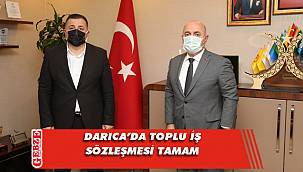 Darıca'da işçilerin yüzü gülecek