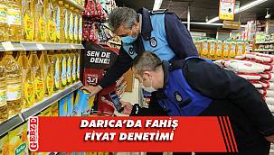 Darıca’da zabıta marketleri denetliyor