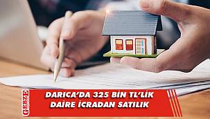 Darıca Piri Reis Mahallesi’nde 3+1 daire icradan satılık